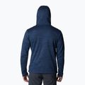 Bluza trekkingowa męska Columbia Maxtrail II collegiate navy heather 3