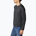 Longsleeve trekkingowy męski Columbia Alpine Chill Zero black heather 3
