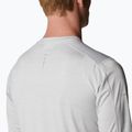 Longsleeve trekkingowy męski Columbia Alpine Chill Zero white heather 3