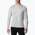 Longsleeve trekkingowy męski Columbia Alpine Chill Zero white heather 6