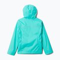 Kurtka przeciwdeszczowa dziecięca Columbia Arcadia electric turquoise 7