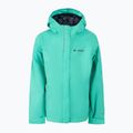 Kurtka przeciwdeszczowa dziecięca Columbia Arcadia electric turquoise