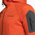 Kurtka softshell męska Columbia Tall Heights Hooded Softshell red quartz 9