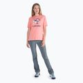 Koszulka trekkingowa damska Columbia Bluebird Day Relaxed coral reef heather/lakeshore flora 2