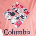 Koszulka trekkingowa damska Columbia Bluebird Day Relaxed coral reef heather/lakeshore flora 5