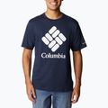 Koszulka męska Columbia CSC Basic Logo collegiate navy/csc stacked logo