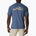 Koszulka trekkingowa męska Columbia Tech Trail Graphic dark mountain heather/summits 7 graphic 4
