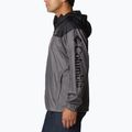 Kurtka przeciwwiatrowa męska Columbia Flash Challenger Novelty city grey/black 3