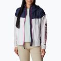 Kurtka przeciwwiatrowa damska Columbia Flash Challenger Novelty white/nocturnal 5