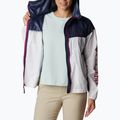 Kurtka przeciwwiatrowa damska Columbia Flash Challenger Novelty white/nocturnal 7