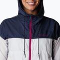 Kurtka przeciwwiatrowa damska Columbia Flash Challenger Novelty white/nocturnal 10