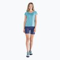 Koszulka trekkingowa damska Columbia Peak To Point II sea wave heather 5