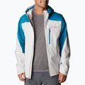 Kurtka przeciwdeszczowa męska Columbia Titan Pass 2.5L nimbus grey/deep marine 4