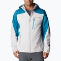 Kurtka przeciwdeszczowa męska Columbia Titan Pass 2.5L nimbus grey/deep marine 6