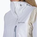 Kurtka przeciwdeszczowa damska Columbia Hikebound white/chalk 5