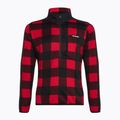 Bluza polarowa męska Columbia Sweater Weather II Printed mountain red check print 5