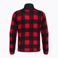 Bluza polarowa męska Columbia Sweater Weather II Printed mountain red check print 6