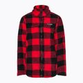 Bluza polarowa damska Columbia West Bend red lily check print