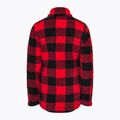 Bluza polarowa damska Columbia West Bend red lily check print 2