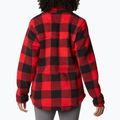 Bluza polarowa damska Columbia West Bend red lily check print 6
