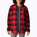 Bluza polarowa damska Columbia West Bend red lily check print 8