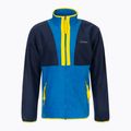 Bluza polarowa męska Columbia Back Bowl Full Zip collegiate navy/brt indigo/laser lemon 7