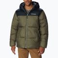Kurtka męska Columbia Puffect Hooded stone green/black