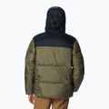 Kurtka męska Columbia Puffect Hooded stone green/black 2