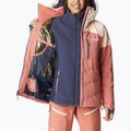 Kurtka narciarska damska Columbia Powderkeg III Down dark coral/peach blossom 4