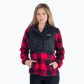 Bluza damska Columbia Sweet View Fleece Hooded black/red lily check