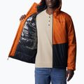 Kurtka zimowa męska Columbia Point Park Insulated warm copper/black 5