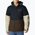 Kurtka zimowa męska Columbia Point Park Insulated black/cordovan/ancient fossil