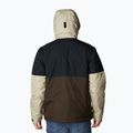 Kurtka zimowa męska Columbia Point Park Insulated black/cordovan/ancient fossil 3