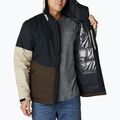 Kurtka zimowa męska Columbia Point Park Insulated black/cordovan/ancient fossil 4