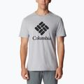 Koszulka męska Columbia CSC Basic Logo columbia grey heather/csc stacked logo