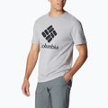 Koszulka męska Columbia CSC Basic Logo columbia grey heather/csc stacked logo 2