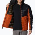 Kurtka męska Columbia Platinum Peak Hooded warm copper/black 4