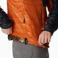 Kurtka męska Columbia Platinum Peak Hooded warm copper/black 5