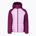 Kurtka dziecięca Columbia Powder Lite Hooded marionberry/aura