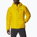 Kurtka puchowa męska Columbia Pebble Peak Down Hooded laser lemon