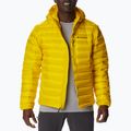 Kurtka puchowa męska Columbia Pebble Peak Down Hooded laser lemon 3