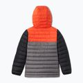 Kurtka dziecięca Columbia Powder Lite Hooded city grey/red quartz/black 2