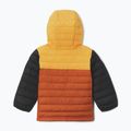 Kurtka dziecięca Columbia Powder Lite Hooded warm copper/mango/black 2