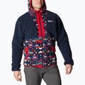 Bluza polarowa męska Columbia Backbowl Sherpa coll navy/coll navy rocky mtn print 4