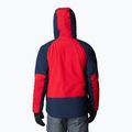 Kurtka narciarska męska Columbia Centerport II mountain red/collegiate navy 3