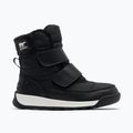 Śniegowce juniorskie Sorel Whitney II Strap black/sea salt 7