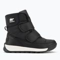 Śniegowce juniorskie Sorel Whitney II Strap black/sea salt 2