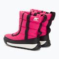 Śniegowce dziecięce Sorel Outh Whitney II Puffy Mid cactus pink/black 3