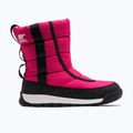 Śniegowce dziecięce Sorel Outh Whitney II Puffy Mid cactus pink/black 8