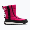 Śniegowce juniorskie Sorel Outh Whitney II Puffy Mid cactus pink/black 7